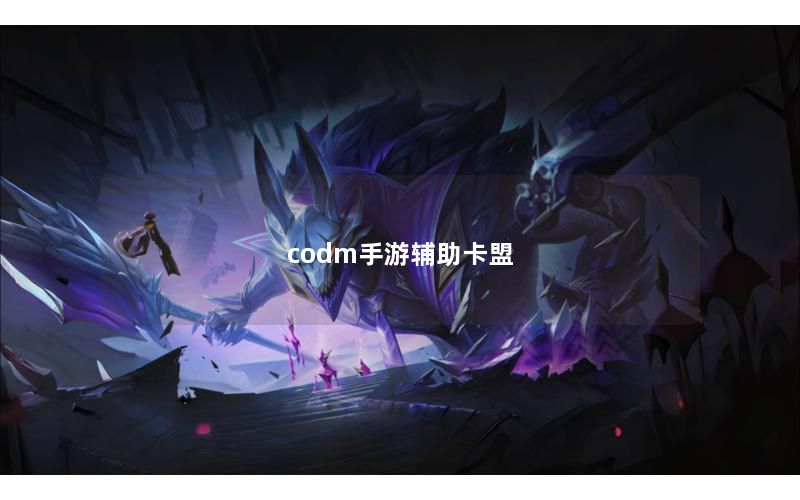 codm手游辅助卡盟