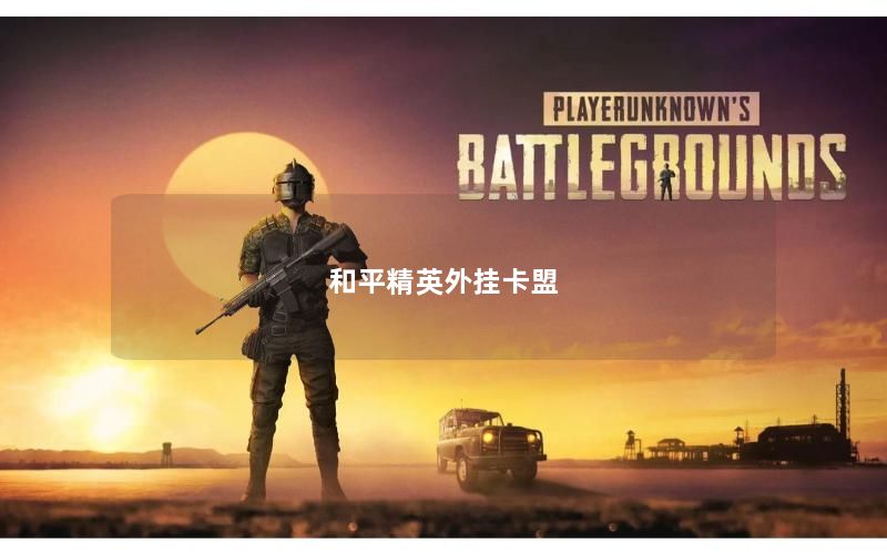 和平精英外挂卡盟