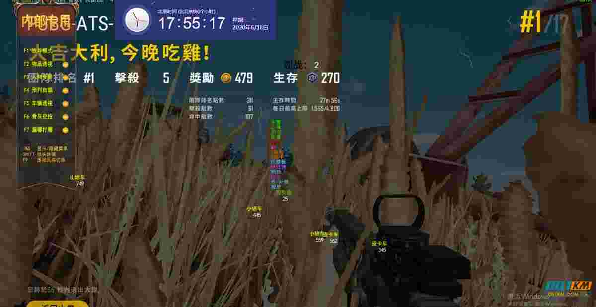 绝地求生RST辅助界面