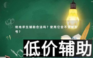 绝地求生辅助工具是否合法？使用后封号风险解析