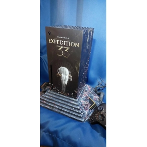 《光与影：33号远征队》限定款XSX主机套装：主机表面铺满绚丽花瓣超华丽!